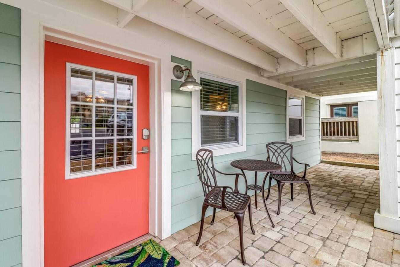 Tropical Beach Bungalow Down - Backyard - Grill - Across Street From Beach Villa Fernandina Beach Exterior photo